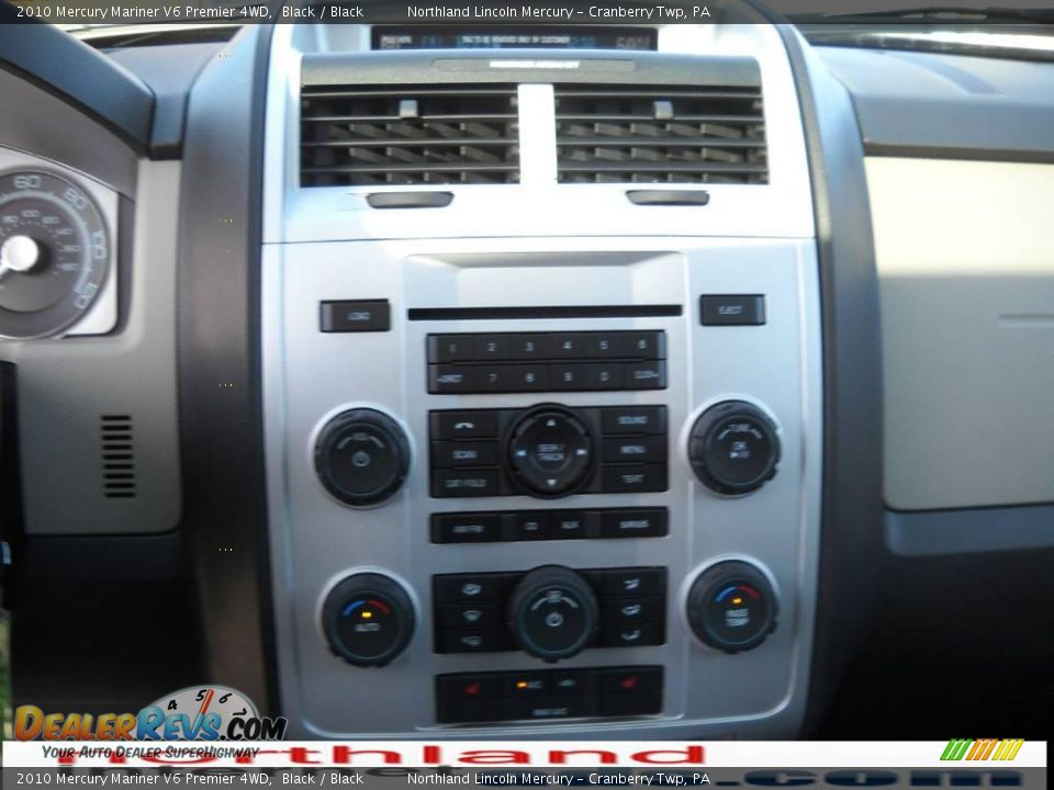 2010 Mercury Mariner V6 Premier 4WD Black / Black Photo #17