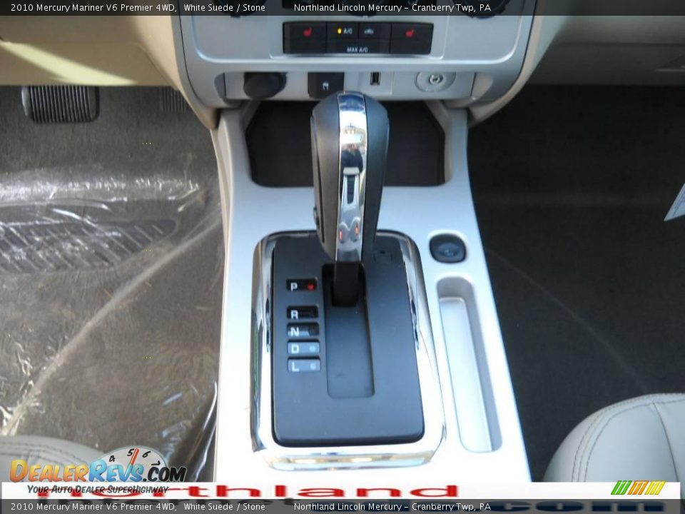 2010 Mercury Mariner V6 Premier 4WD White Suede / Stone Photo #18