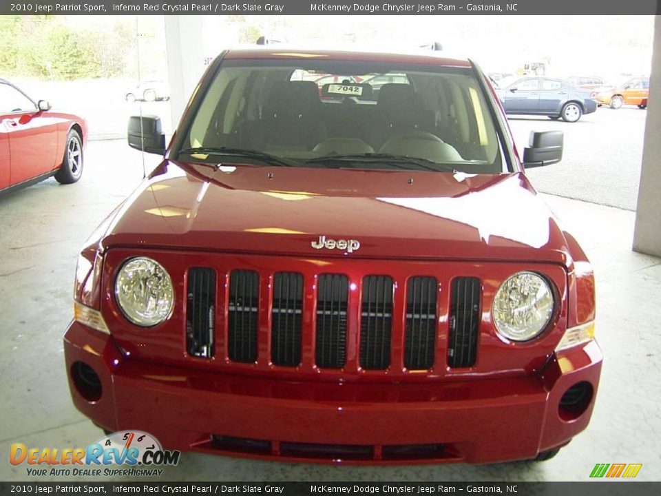 2010 Jeep Patriot Sport Inferno Red Crystal Pearl / Dark Slate Gray Photo #1