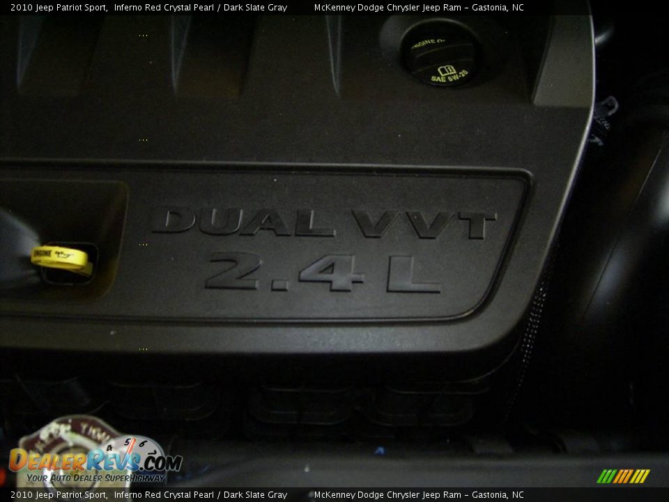 2010 Jeep Patriot Sport Inferno Red Crystal Pearl / Dark Slate Gray Photo #9
