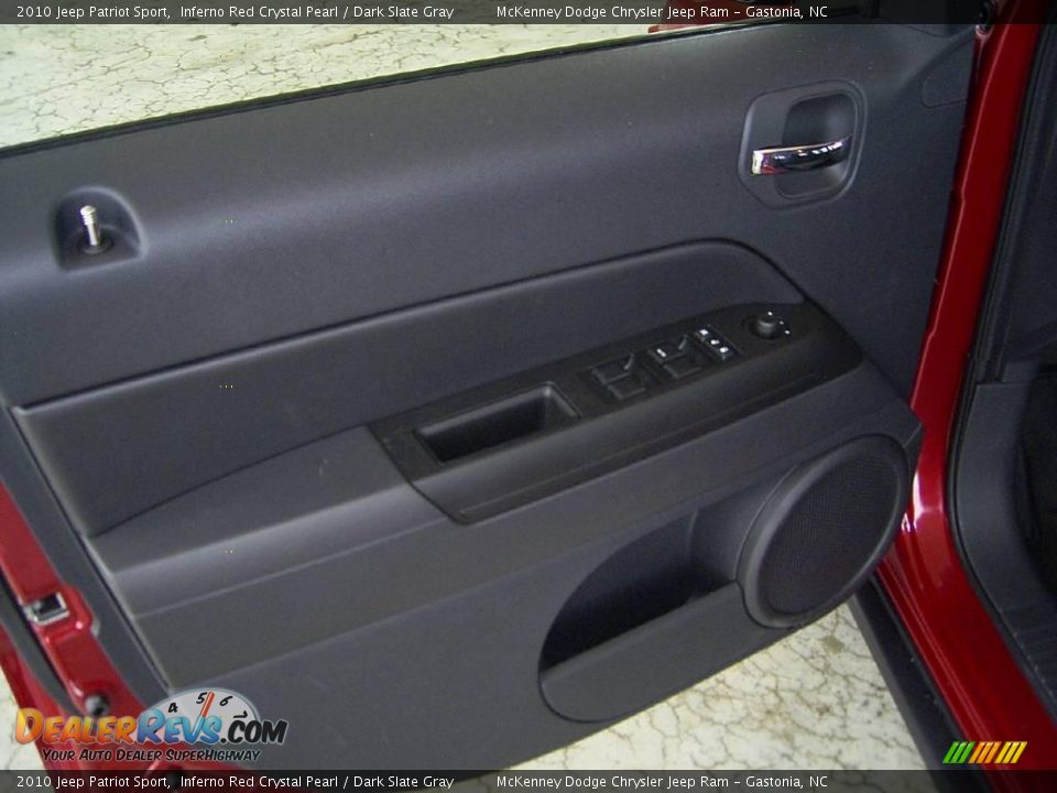 2010 Jeep Patriot Sport Inferno Red Crystal Pearl / Dark Slate Gray Photo #10