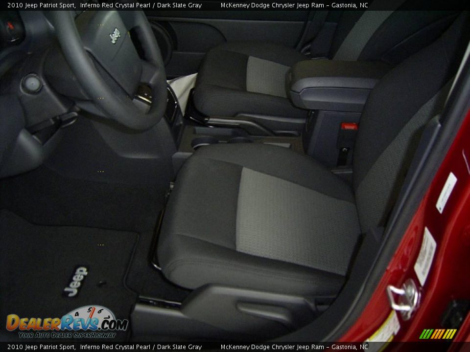 2010 Jeep Patriot Sport Inferno Red Crystal Pearl / Dark Slate Gray Photo #11