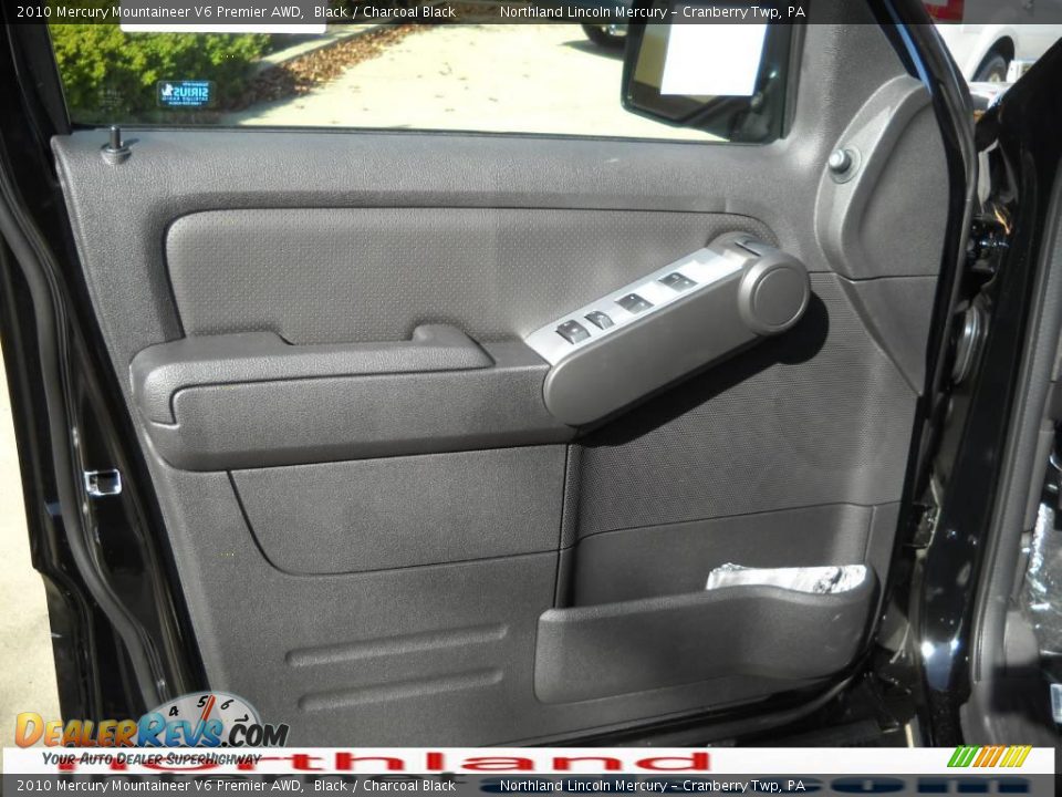 2010 Mercury Mountaineer V6 Premier AWD Black / Charcoal Black Photo #6