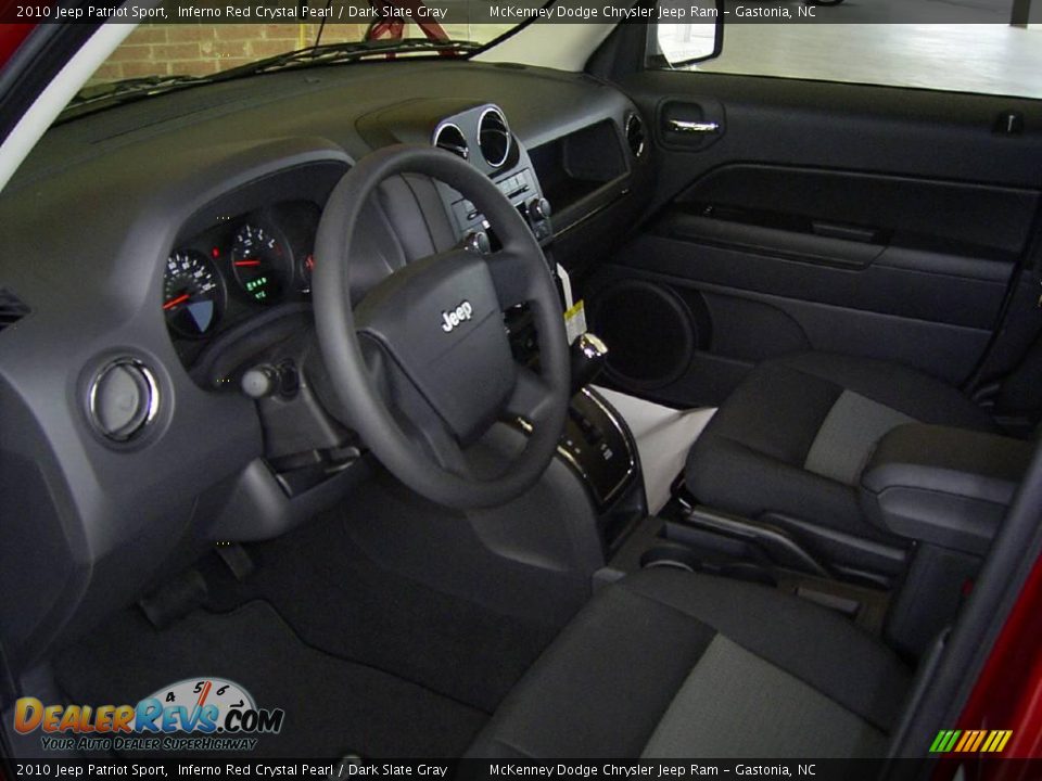 2010 Jeep Patriot Sport Inferno Red Crystal Pearl / Dark Slate Gray Photo #13