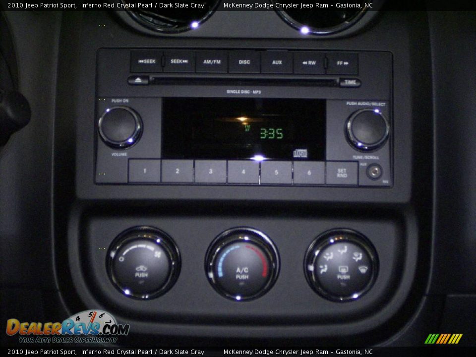 2010 Jeep Patriot Sport Inferno Red Crystal Pearl / Dark Slate Gray Photo #16