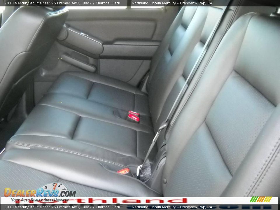 2010 Mercury Mountaineer V6 Premier AWD Black / Charcoal Black Photo #11