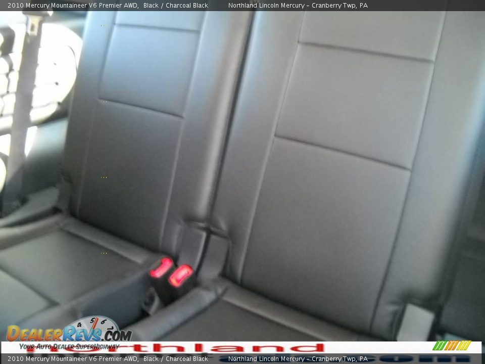 2010 Mercury Mountaineer V6 Premier AWD Black / Charcoal Black Photo #12
