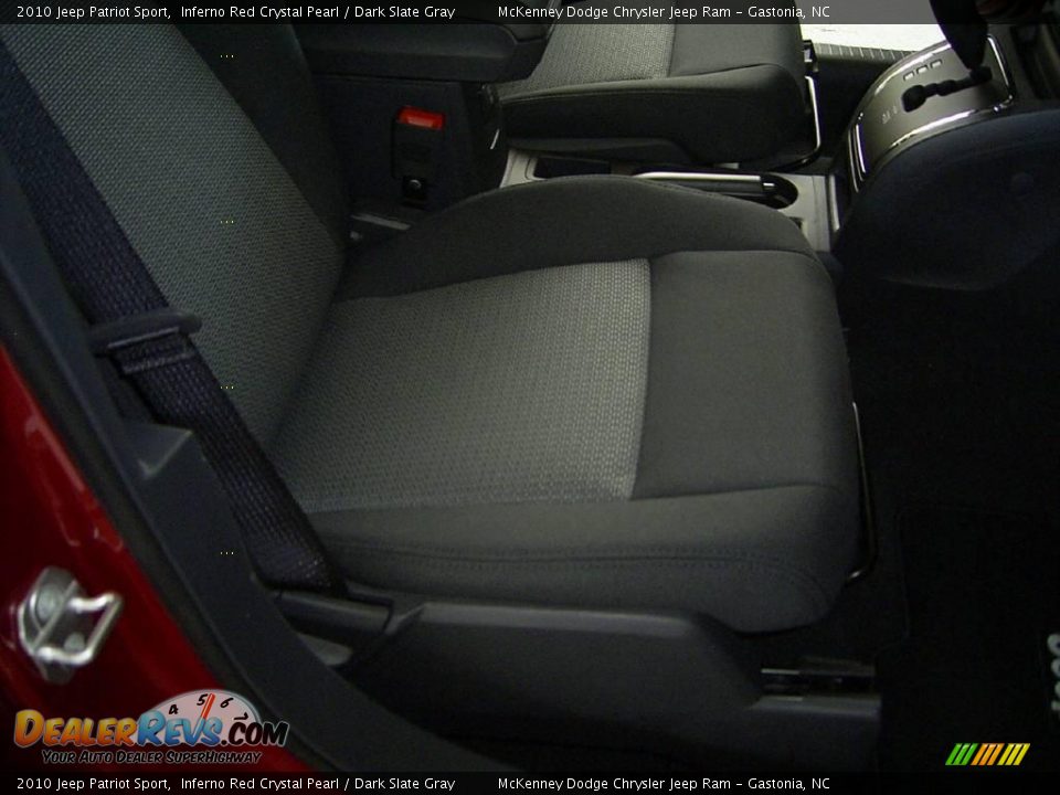 2010 Jeep Patriot Sport Inferno Red Crystal Pearl / Dark Slate Gray Photo #19