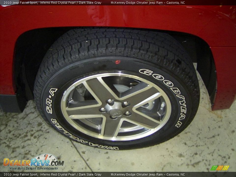 2010 Jeep Patriot Sport Inferno Red Crystal Pearl / Dark Slate Gray Photo #22