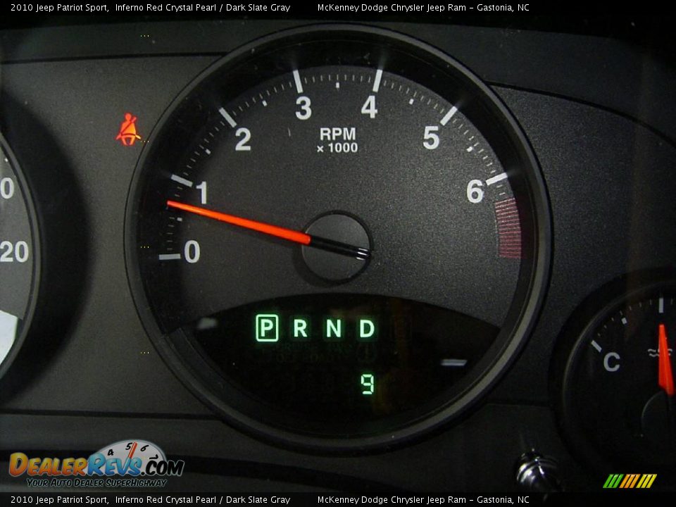 2010 Jeep Patriot Sport Inferno Red Crystal Pearl / Dark Slate Gray Photo #23