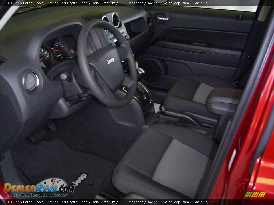 2010 Jeep Patriot Sport Inferno Red Crystal Pearl / Dark Slate Gray Photo #24