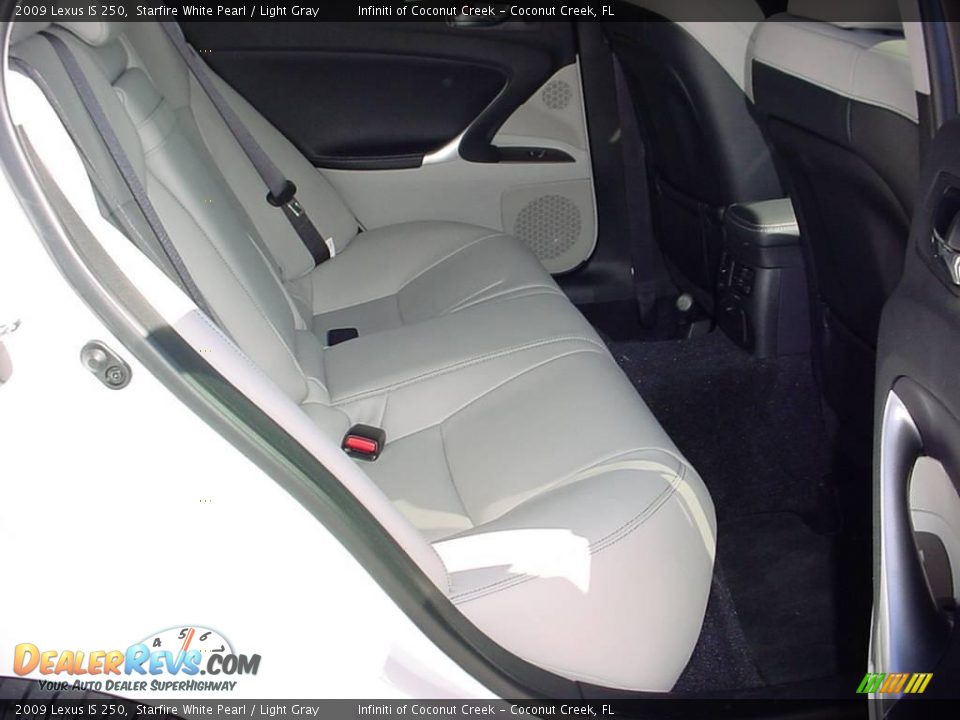 2009 Lexus IS 250 Starfire White Pearl / Light Gray Photo #20