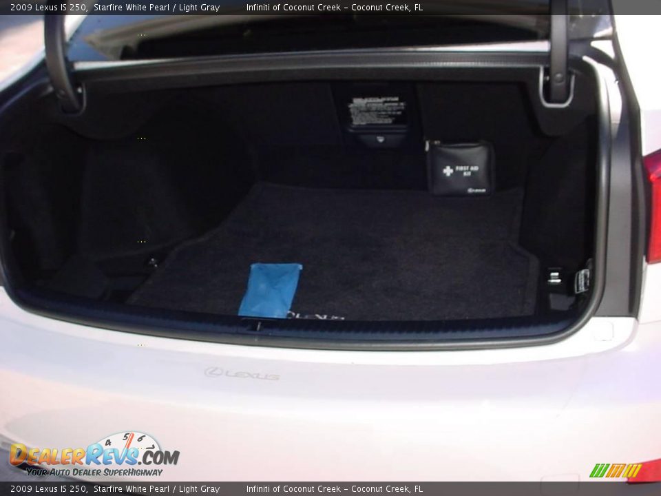 2009 Lexus IS 250 Starfire White Pearl / Light Gray Photo #27