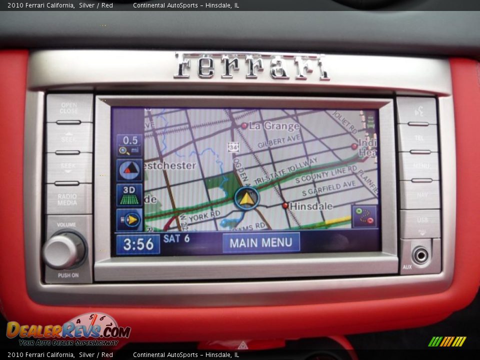 2010 Ferrari California Silver / Red Photo #30