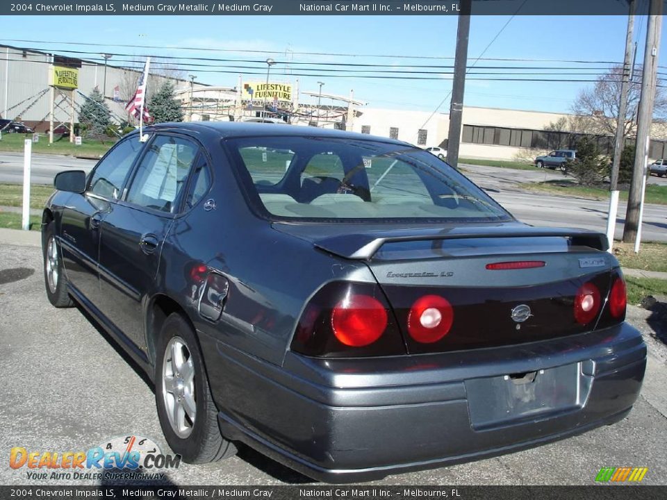 2004 Chevrolet Impala LS Medium Gray Metallic / Medium Gray Photo #2