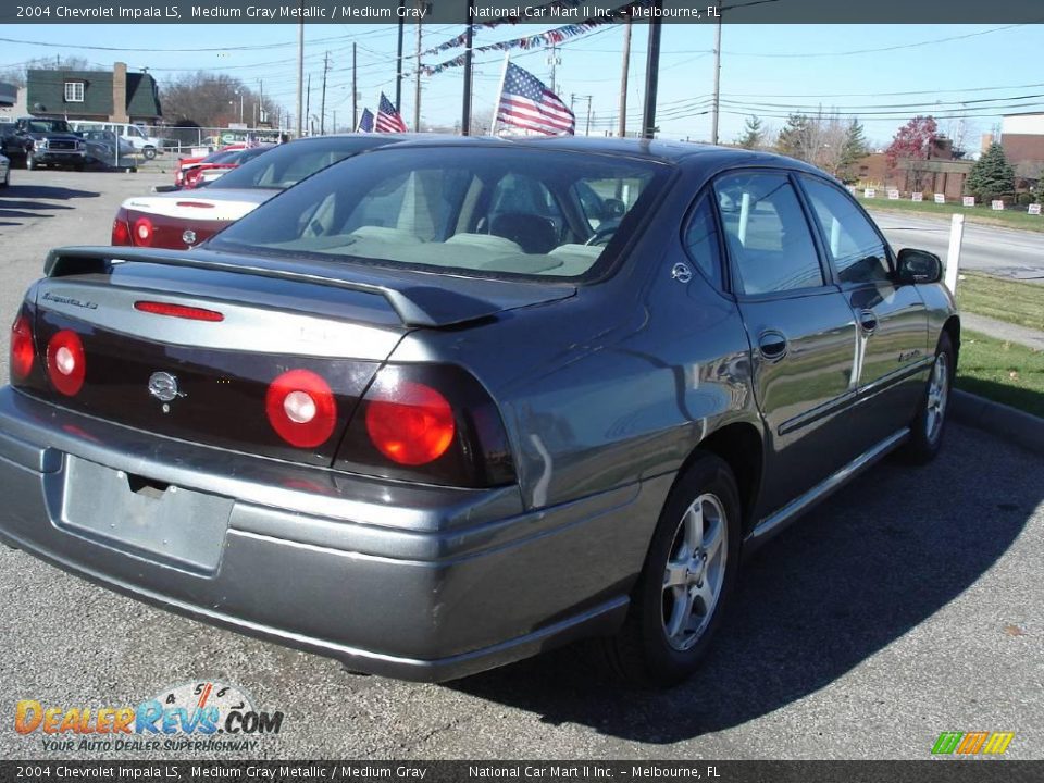 2004 Chevrolet Impala LS Medium Gray Metallic / Medium Gray Photo #3