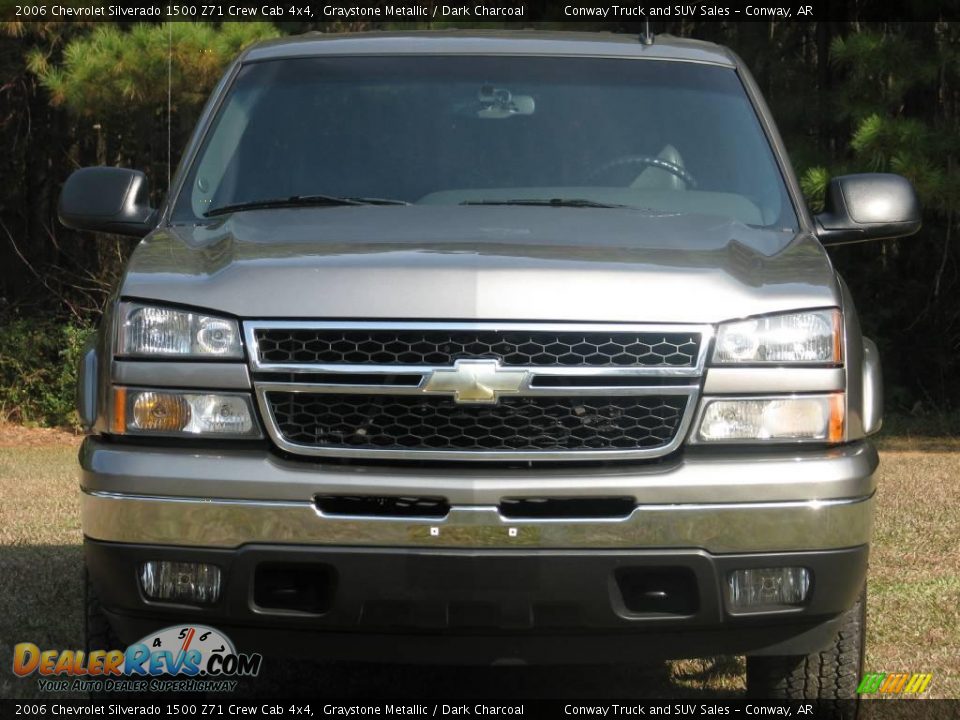 2006 Chevrolet Silverado 1500 Z71 Crew Cab 4x4 Graystone Metallic / Dark Charcoal Photo #3