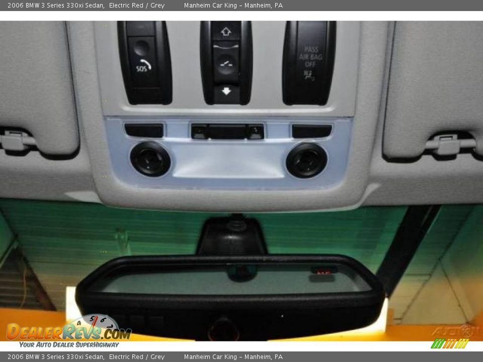 2006 BMW 3 Series 330xi Sedan Electric Red / Grey Photo #30