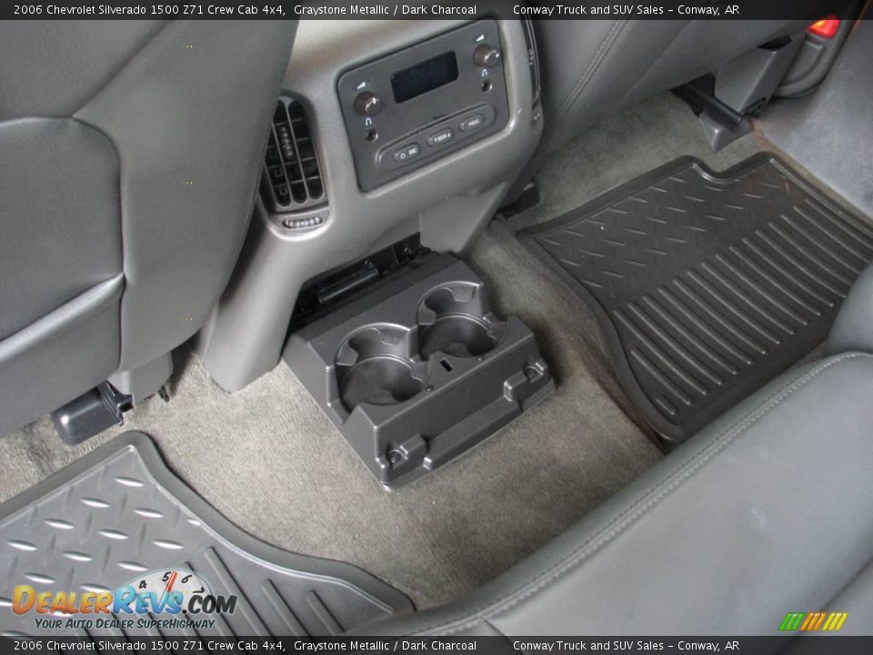 2006 Chevrolet Silverado 1500 Z71 Crew Cab 4x4 Graystone Metallic / Dark Charcoal Photo #14