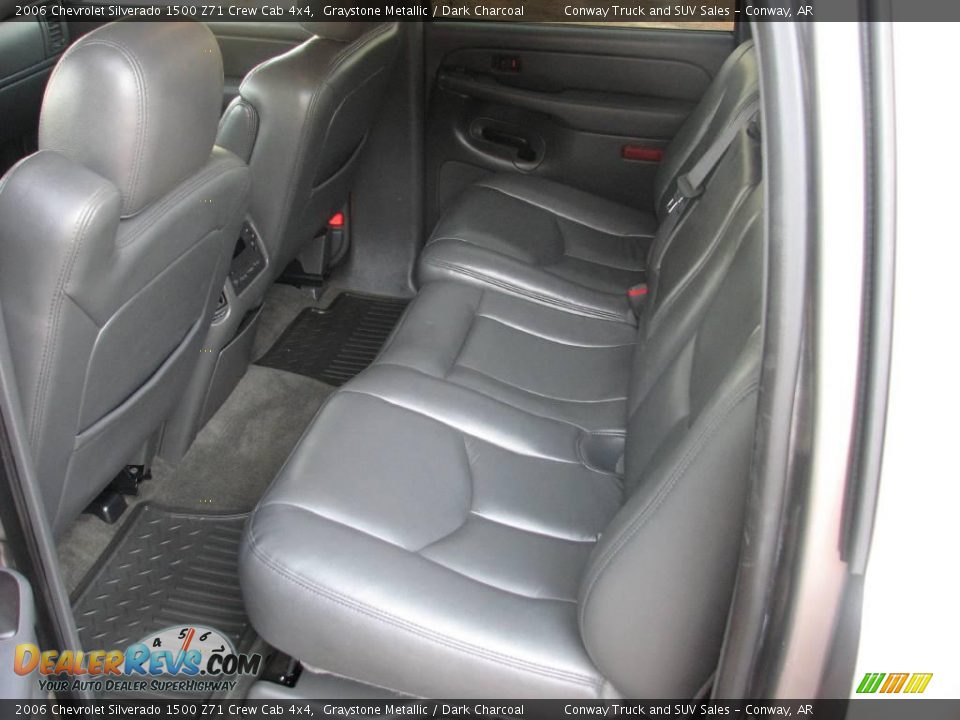 2006 Chevrolet Silverado 1500 Z71 Crew Cab 4x4 Graystone Metallic / Dark Charcoal Photo #15