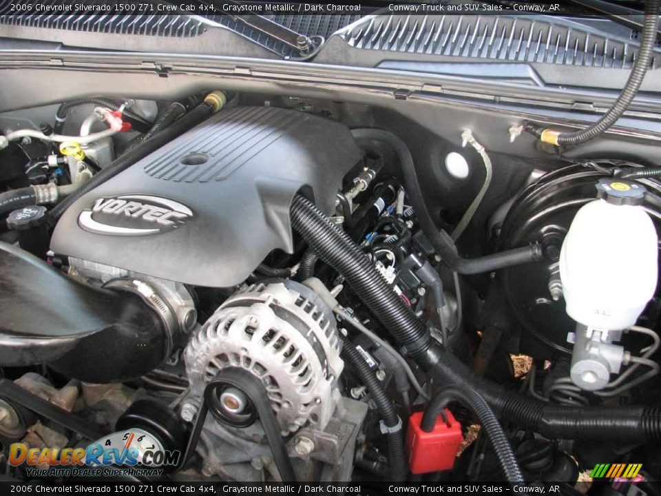 2006 Chevrolet Silverado 1500 Z71 Crew Cab 4x4 Graystone Metallic / Dark Charcoal Photo #20