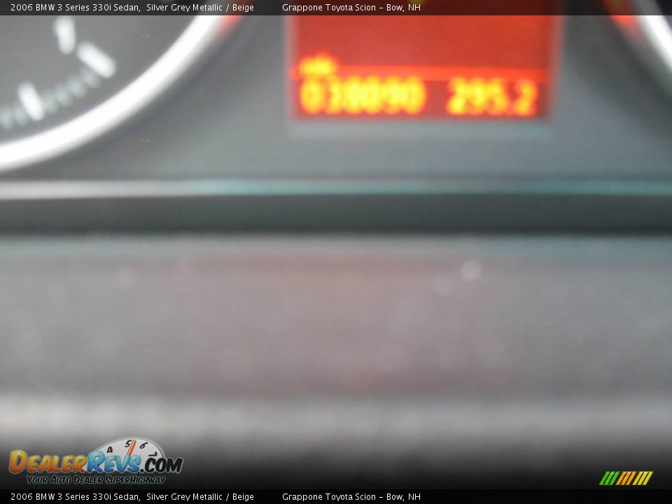 2006 BMW 3 Series 330i Sedan Silver Grey Metallic / Beige Photo #16