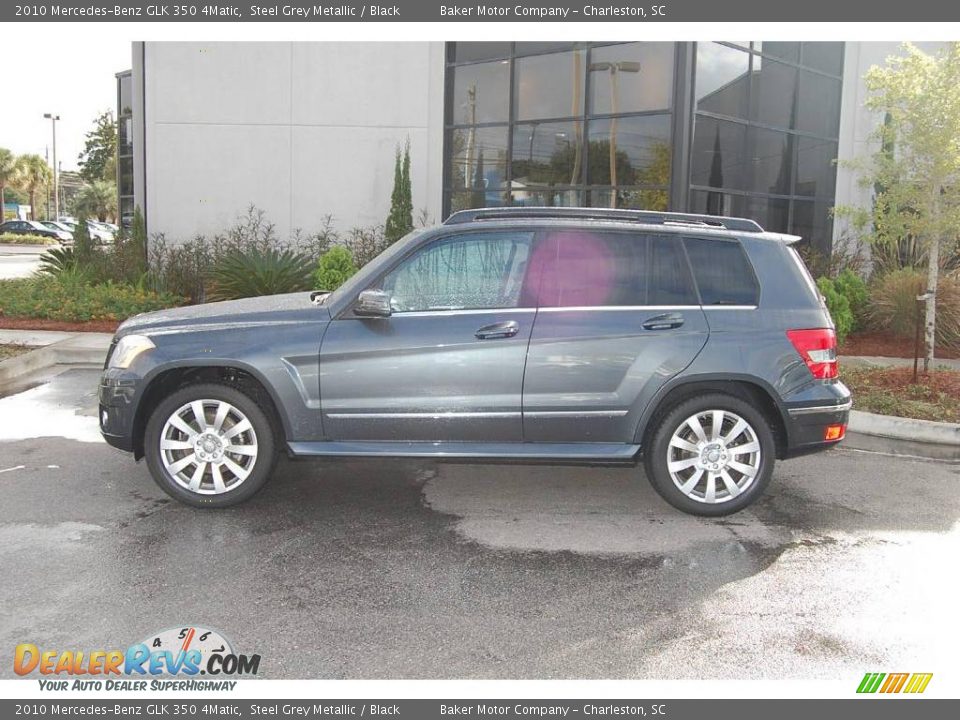 2010 Mercedes-Benz GLK 350 4Matic Steel Grey Metallic / Black Photo #2