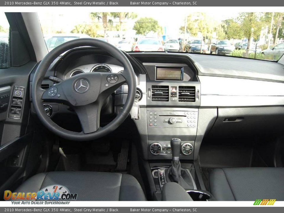 2010 Mercedes-Benz GLK 350 4Matic Steel Grey Metallic / Black Photo #3
