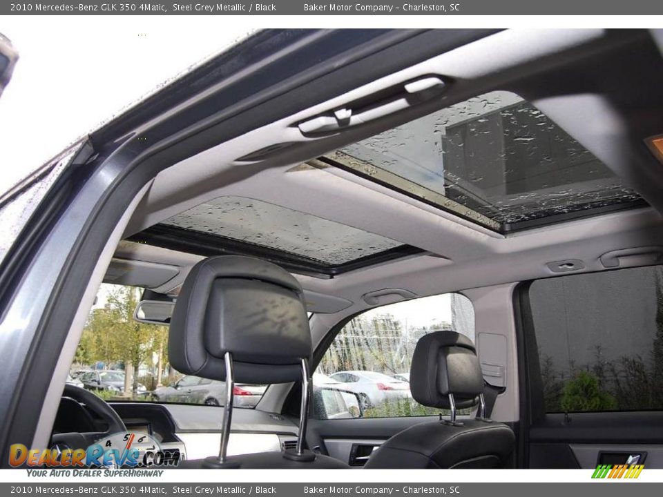 2010 Mercedes-Benz GLK 350 4Matic Steel Grey Metallic / Black Photo #4