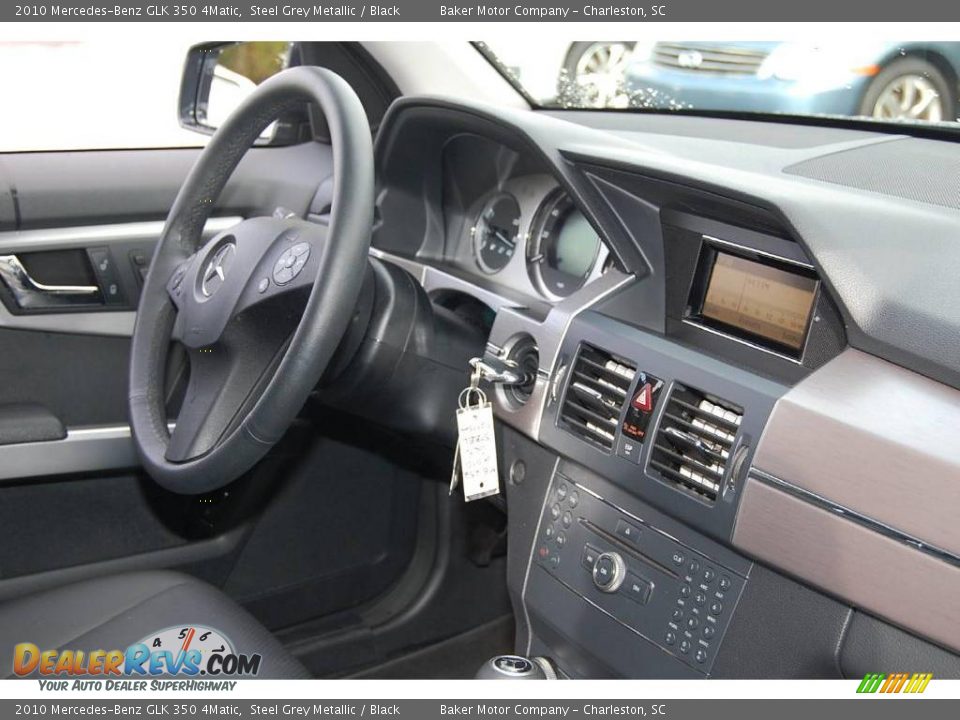 2010 Mercedes-Benz GLK 350 4Matic Steel Grey Metallic / Black Photo #11