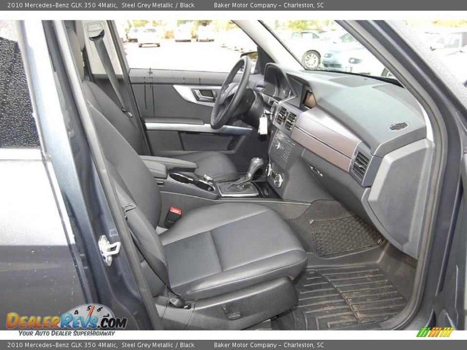 2010 Mercedes-Benz GLK 350 4Matic Steel Grey Metallic / Black Photo #12