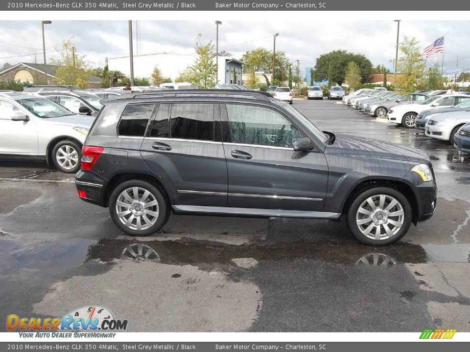 2010 Mercedes-Benz GLK 350 4Matic Steel Grey Metallic / Black Photo #15