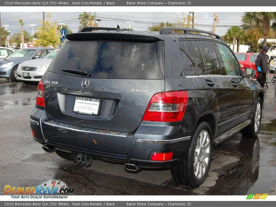 2010 Mercedes-Benz GLK 350 4Matic Steel Grey Metallic / Black Photo #16
