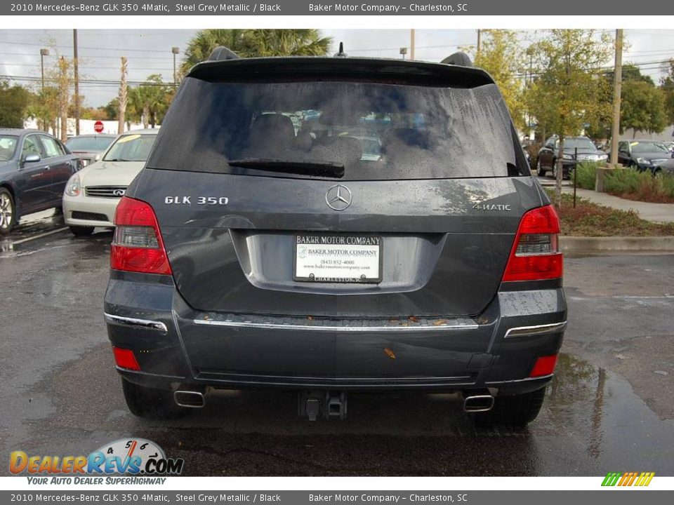 2010 Mercedes-Benz GLK 350 4Matic Steel Grey Metallic / Black Photo #17