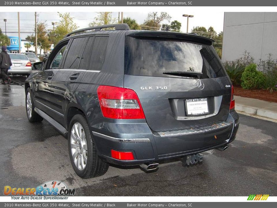 2010 Mercedes-Benz GLK 350 4Matic Steel Grey Metallic / Black Photo #18