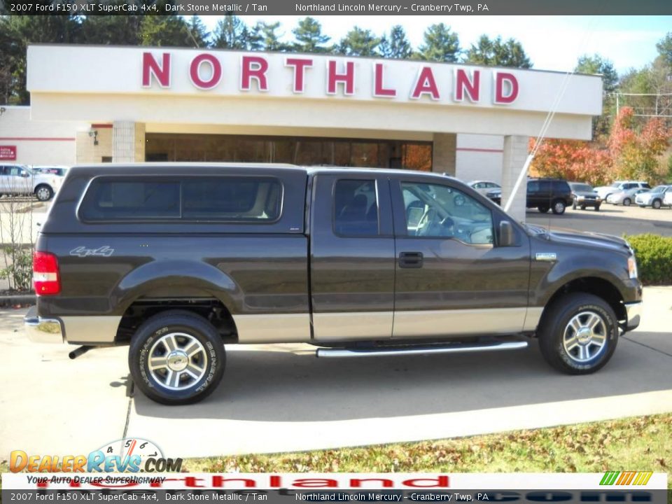 2007 Ford F150 XLT SuperCab 4x4 Dark Stone Metallic / Tan Photo #1