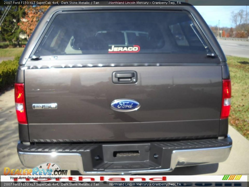 2007 Ford F150 XLT SuperCab 4x4 Dark Stone Metallic / Tan Photo #3