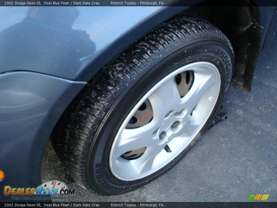 2002 Dodge Neon SE Steel Blue Pearl / Dark Slate Gray Photo #8