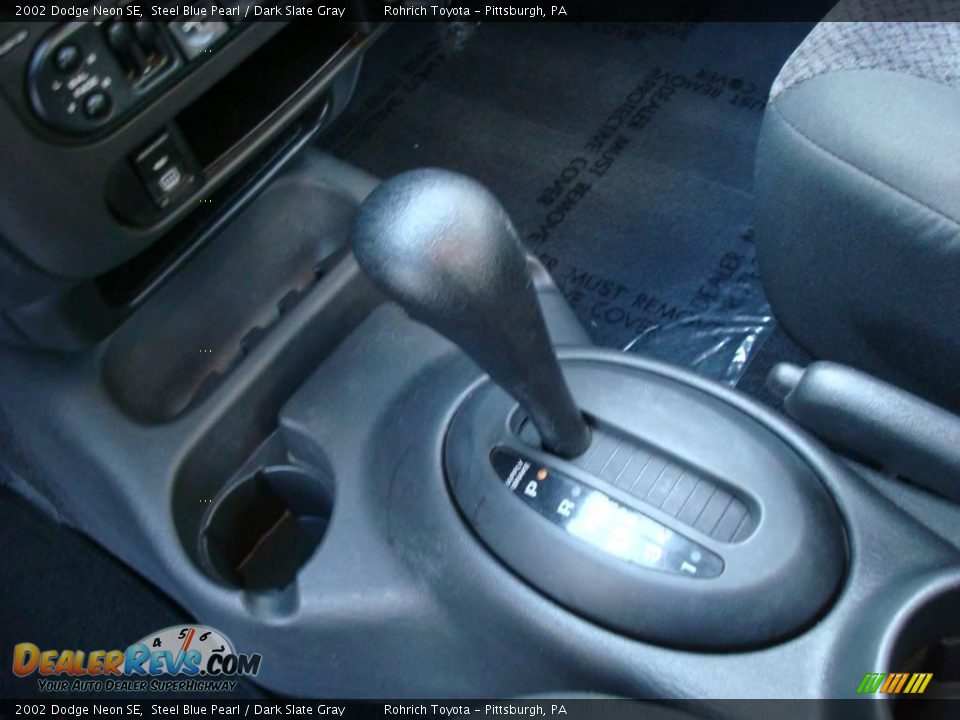 2002 Dodge Neon SE Steel Blue Pearl / Dark Slate Gray Photo #15