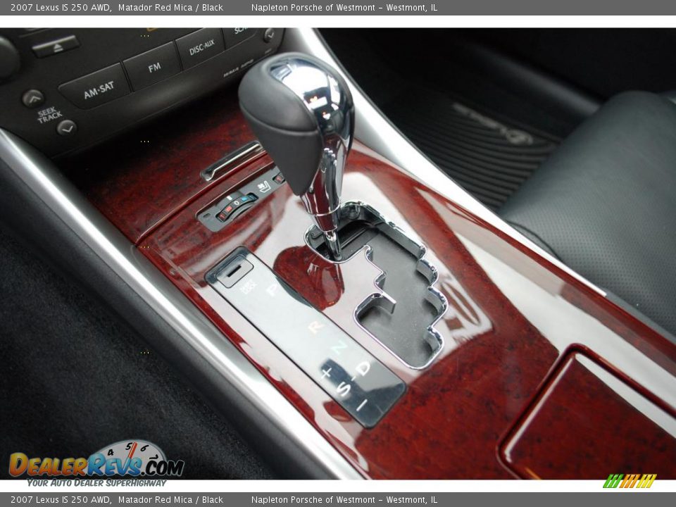 2007 Lexus IS 250 AWD Matador Red Mica / Black Photo #15