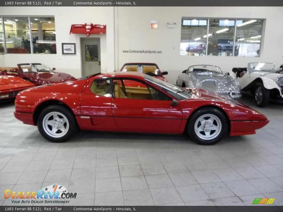 Red 1983 Ferrari BB 512i  Photo #1
