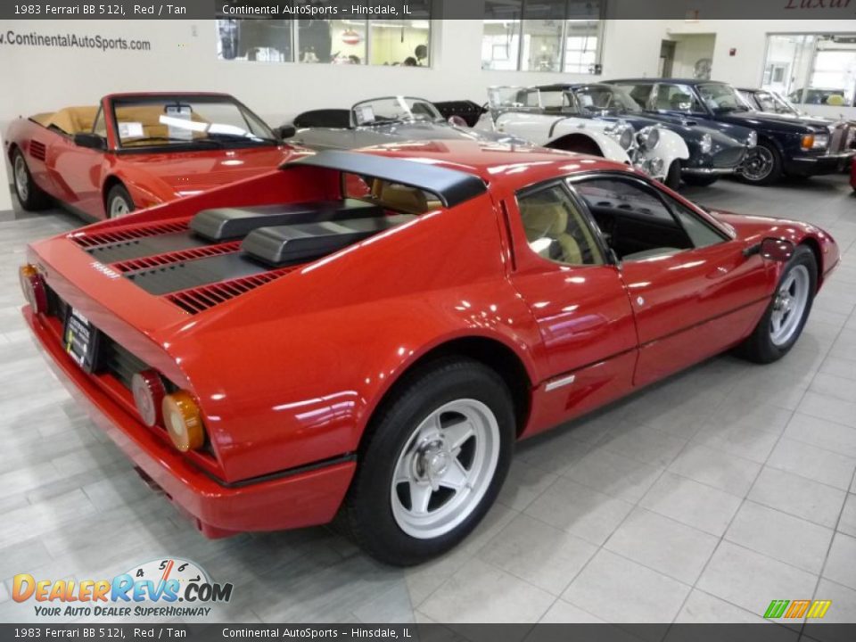 Red 1983 Ferrari BB 512i  Photo #3