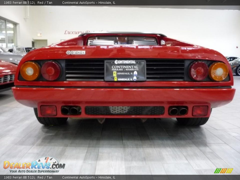 1983 Ferrari BB 512i Red / Tan Photo #4