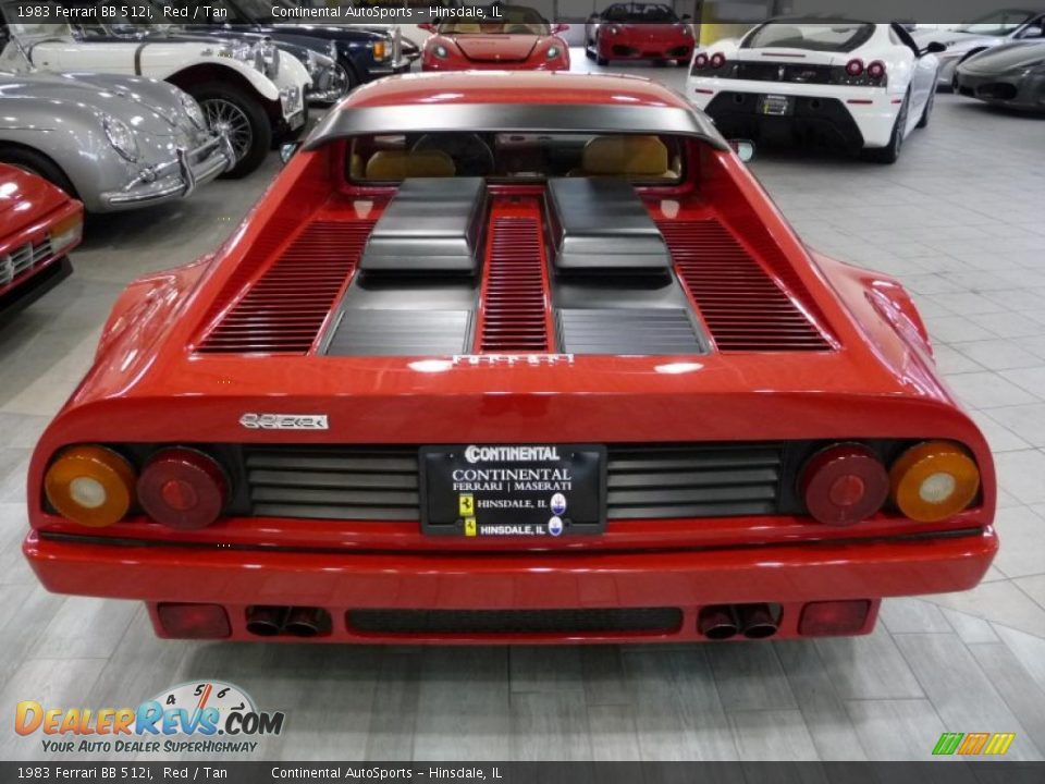 1983 Ferrari BB 512i Red / Tan Photo #5