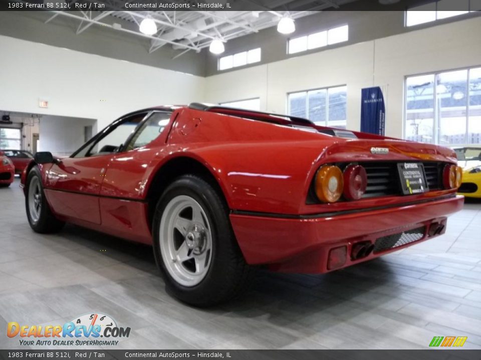 1983 Ferrari BB 512i Red / Tan Photo #6