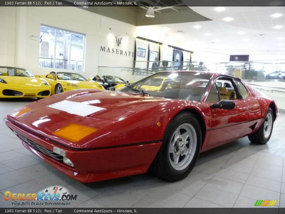 Front 3/4 View of 1983 Ferrari BB 512i  Photo #7