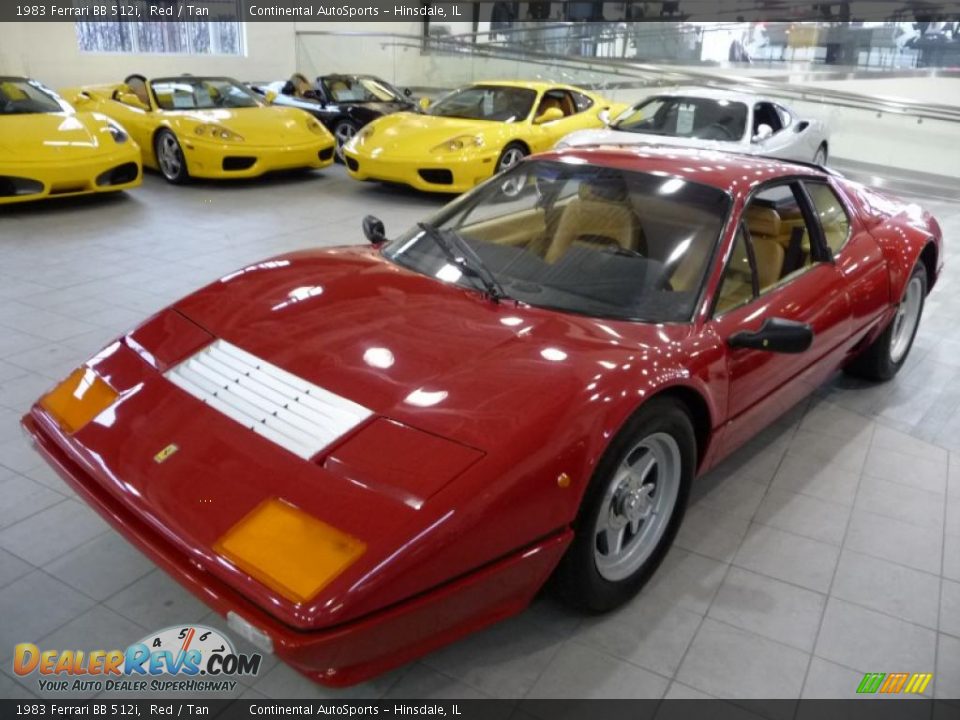 Front 3/4 View of 1983 Ferrari BB 512i  Photo #8