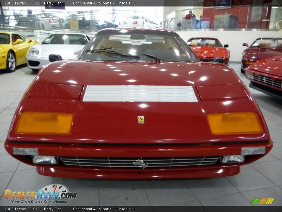 1983 Ferrari BB 512i Red / Tan Photo #10