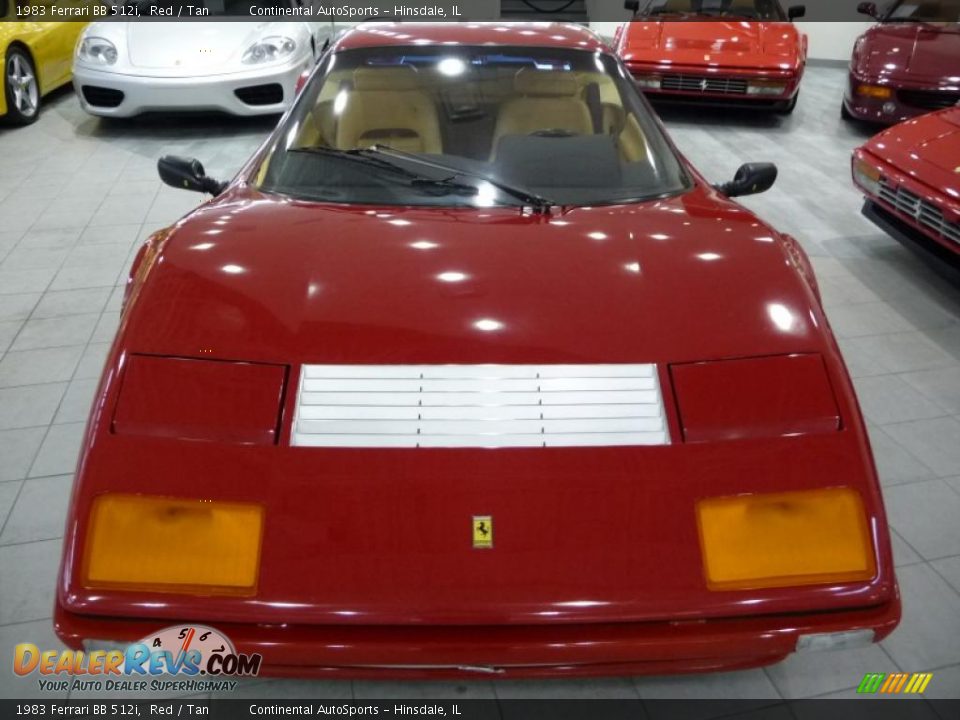 1983 Ferrari BB 512i Red / Tan Photo #11