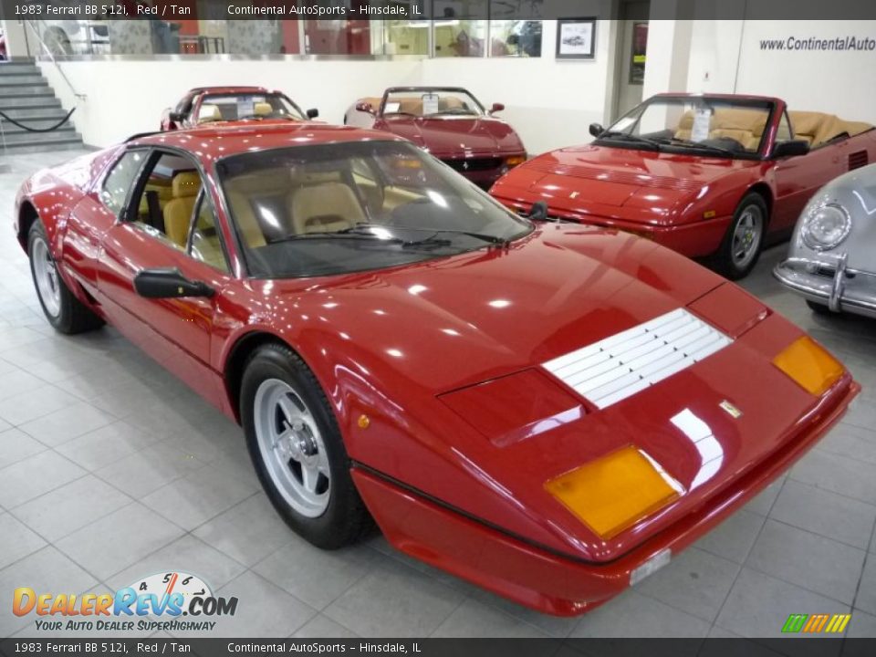 Red 1983 Ferrari BB 512i  Photo #13